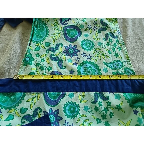 Peacock Apron With Ruffles - Picture 7 of 10